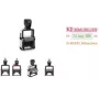 Trodat Professional 4.0 5430 Self-Inking Date Stamp with Custom Text Plate Voucher, 3 Lines, 49x28 mm, Black 121362