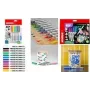 Kores Kreative Acrylic Markers, 12-Piece Set, Assorted Colours, Liquid Acrylic Ink, Shake & Paint, No Pumping, Bullet Tip M25121
