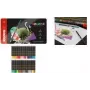 Kores KOLORES SELECTION Triangular Coloured Pencils, 72-Piece Set in Linden Wood Case BB93372
