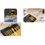 Kangaro Acrylic Paint Brush Set, 10-Piece, Nylon Hair, Assorted Shapes, with Storage Case (K-840003)