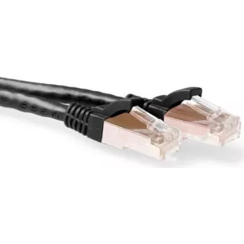 ACT 1.5m Cat6a S/FTP Network Cable, Black (IB9251)