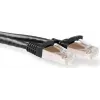 ACT FB7910 Black 10m LSZH S/FTP CAT6A Snagless Patch Cable