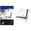KANGARO Carbon Copy Paper DIN A4, 100 Sheets, Blue, 210 x 297 mm, Manual Handwriting K-7800478
