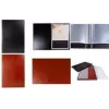 MULTO Hannibal A4 Display Book, 10 Pockets, Black Synthetic Leather Cover MU-202021