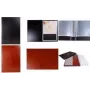 MULTO Hannibal A4 Display Book, 10 Pockets, Black Synthetic Leather Cover MU-202021