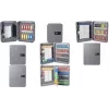 PAVO Key Cabinet with Combination Lock, 75 Keys, Steel Body, Anthracite 8032594