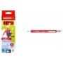 Kores COACH Triangular Graphite Pencil, 2 HB, Extra Thick Barrel, Integrated Eraser, for Small Children's Hands BB92531