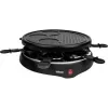 Tristar RA-2998 Raclette Grill with 6 Non-Stick Pans, 800 W, Black
