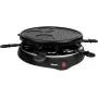 Tristar RA-2998 Raclette Grill with 6 Non-Stick Pans, 800 W, Black
