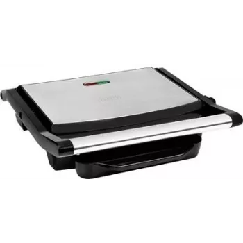 Princess Panini Electric Contact Grill Silver, Black (01.112415.01.001)