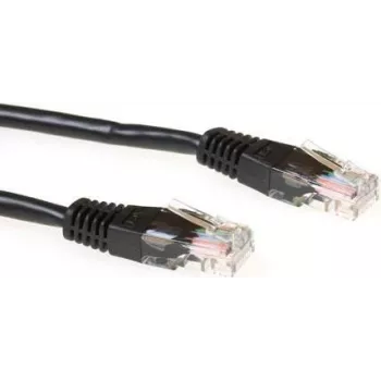 ACT 5m LSZH U/UTP CAT6 Patch Cable with RJ45 Connectors - Black (IB9905)