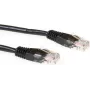 ACT 5m LSZH U/UTP CAT6 Patch Cable with RJ45 Connectors - Black (IB9905)