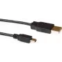 ACT SB2413 USB 2.0 Cable 3 m USB-A Male to Mini-USB B Male Black