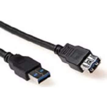 ACT SB3040 USB 2.0 Extension Cable 0.5m USB-A Male to USB-A Female Black