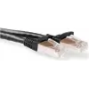 ACT 15m CAT6a S/FTP Snagless Patch Cable, Black FB6915