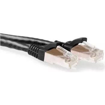 ACT 15m CAT6a S/FTP Snagless Patch Cable, Black FB6915