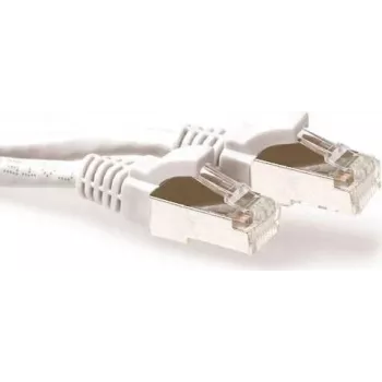 ACT 25m LSZH S/FTP CAT6a Snagless Patch Cable, White FB7325