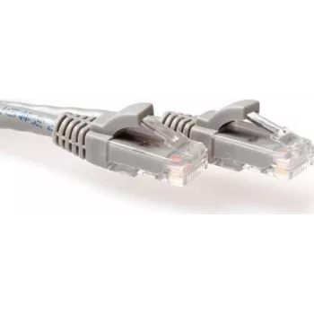 ACT Grey 0.25 m U/UTP CAT6 Snagless Patch Cable with RJ45 Connectors (IS8052)
