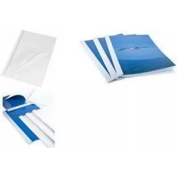 PAVO Thermal Binding Cover A4 8 mm Glossy White 8003686