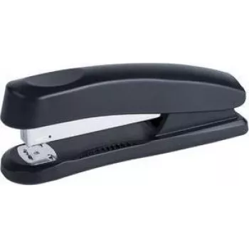 PAVO 8053230 Desk Stapler, 25-Sheet Capacity, Top-Loading, ABS Plastic, Black