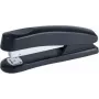 PAVO 8053230 Desk Stapler, 25-Sheet Capacity, Top-Loading, ABS Plastic, Black