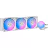 Ocypus Delta L36 ARGB V2 White AIO Liquid CPU Cooler, 360mm Radiator, 3x120mm ARGB Fans, Intel & AMD
