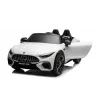 LEAN CARS Mercedes AMG SL63 Battery-Powered Ride-On Car White