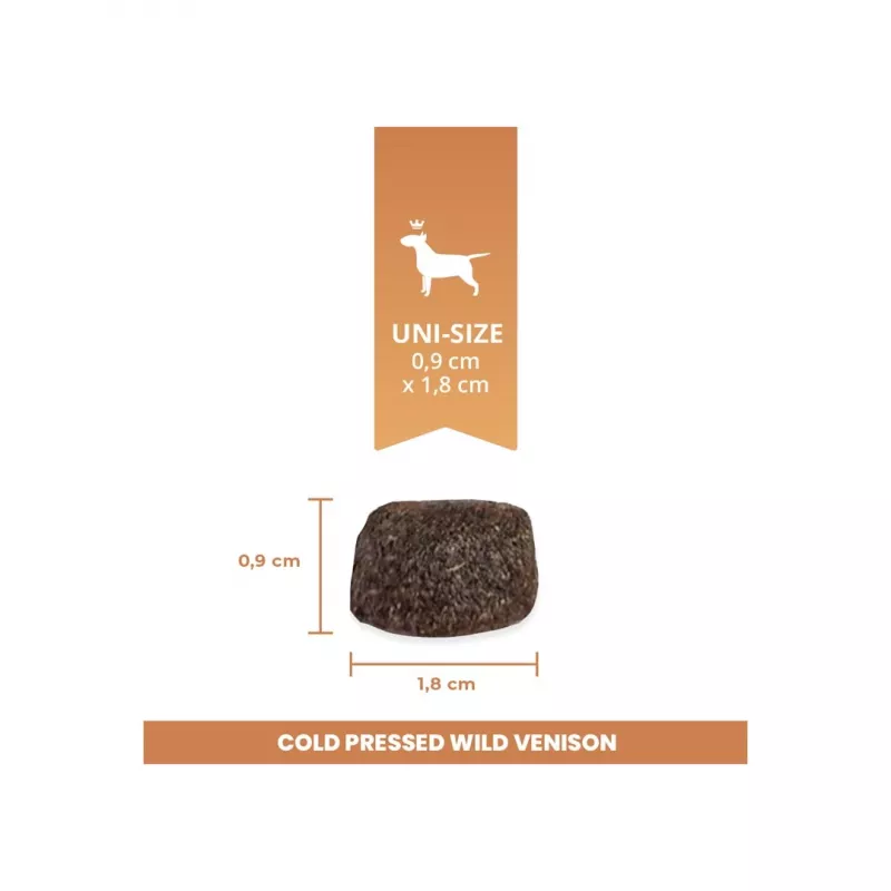 BEMO Cold Pressed Wild Venison Dry Dog Food - 1kg