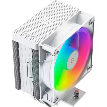 OCYPUS Gamma A40 ARGB Digital Low-Profile CPU Cooler - White, 100 mm