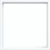 HAGER WAF7073WG Intermediate Ring for Central Plate 50 x 50 mm, Light White