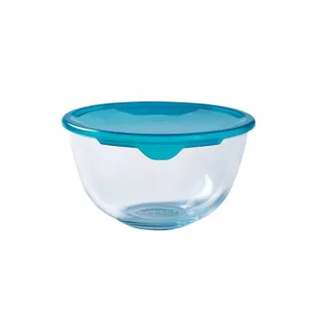 PYREX Glass Mixing Bowl with Lid 2.3L Ø21cm