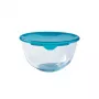 PYREX Glass Mixing Bowl with Lid 2.3L Ø21cm