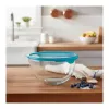 PYREX Glass Mixing Bowl with Lid 2.3L Ø21cm