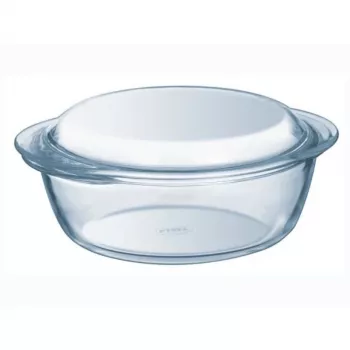 PYREX Essentials Glass Container with Lid 1.4L Ø17cm
