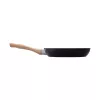 PYREX Panna Cook&Care Ø28cm Frying Pan, Aluminium, Titanium 2X Non-Stick, Thermo-Signal, Induction, Black