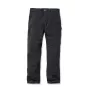 Carhartt Washed Twill Dungaree Work Pant Black Relaxed Fit