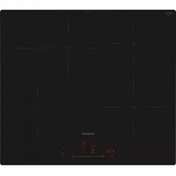 Siemens EH601HFB1E iQ300 Induction Hob 60 cm Black, Flush-Mounted