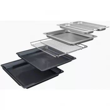 Neff B64FS31N0 N90 Built-In Oven with FullSteam, 71L, Stainless Steel