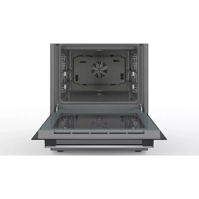 Bosch HKR39C250 Serie 4 Freestanding Electric Cooker with Ceramic Hob, Stainless Steel