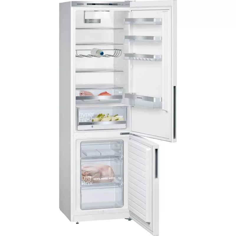 Siemens KG39EAWCA iQ500 Freestanding Fridge-Freezer 201 cm Height Energy Efficiency Class C White