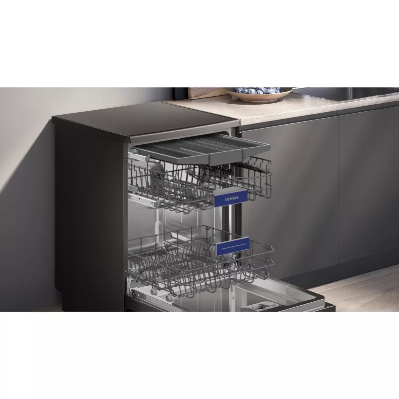 Siemens SN23EC03ME iQ300 Freestanding Dishwasher 60 cm, 14 Place Settings, Energy Class B, Home Connect