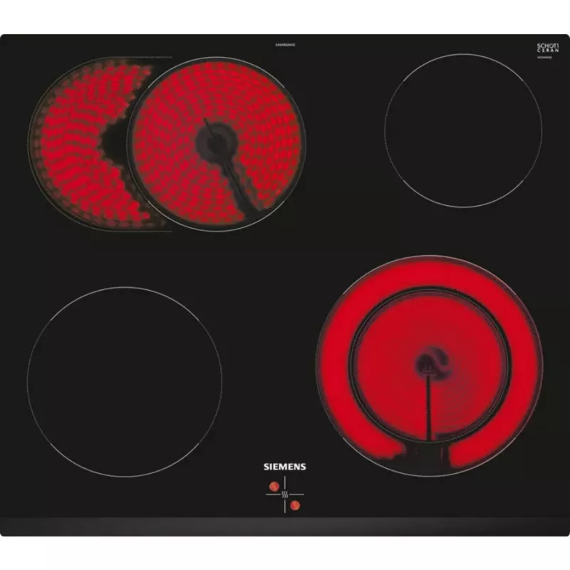 Siemens EQ110KAVB Built-in Oven and Hob Set, 71 L, Ceramic Hob, Stainless Steel