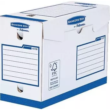 Fellowes 4472802 Archive Storage Box Blue/White