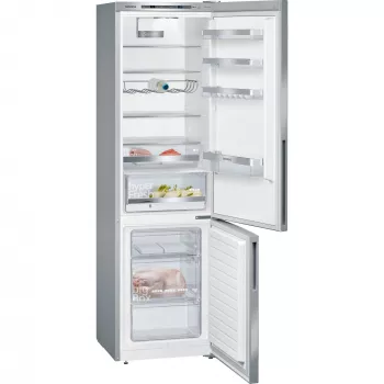 Siemens KG39EALCA iQ500 Freestanding Fridge-Freezer 201 cm Height Energy Efficiency Class C Silver