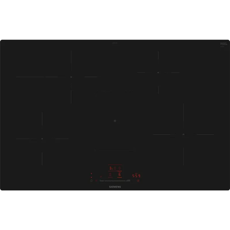 Siemens EH801HFB1E iQ300 Induction Hob 80 cm Black, Flush-Mounted (Integrated)