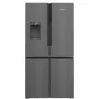 Siemens KF96DPXEA iQ700 French Door Side-by-Side Fridge Freezer with Water and Ice Dispenser, 183 cm, Energy Class E, Stainless Steel
