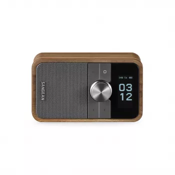 Sangean DDR-8 Portable DAB+ Radio with Real Wood Walnut Finish