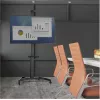 Fellowes Mobile TV Floor Stand for 37 inch-70 inch Screens, 50 kg, Height Adjustable, VESA up to 600x400, Black 100136877