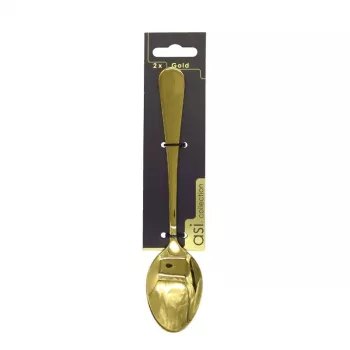 ASI COLLECTION Spoons 2 pcs. Gold 1.7mm