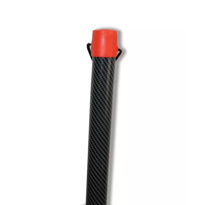 HORTUS Broom with Handle Round Orange